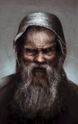 Portrait of author Abdul Alhazred